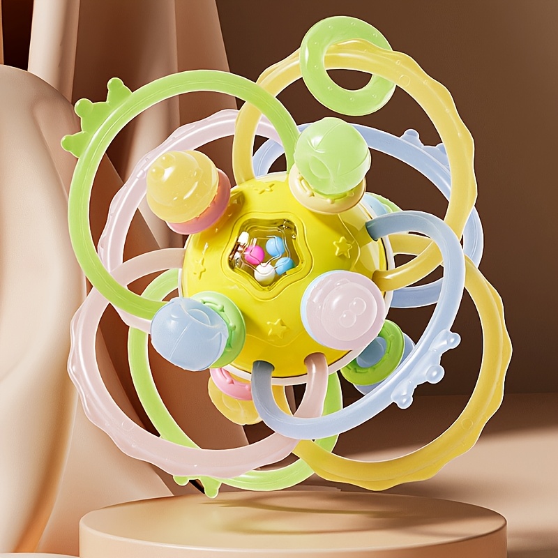 silicone baby teething ball hand grip toy Temu Australia