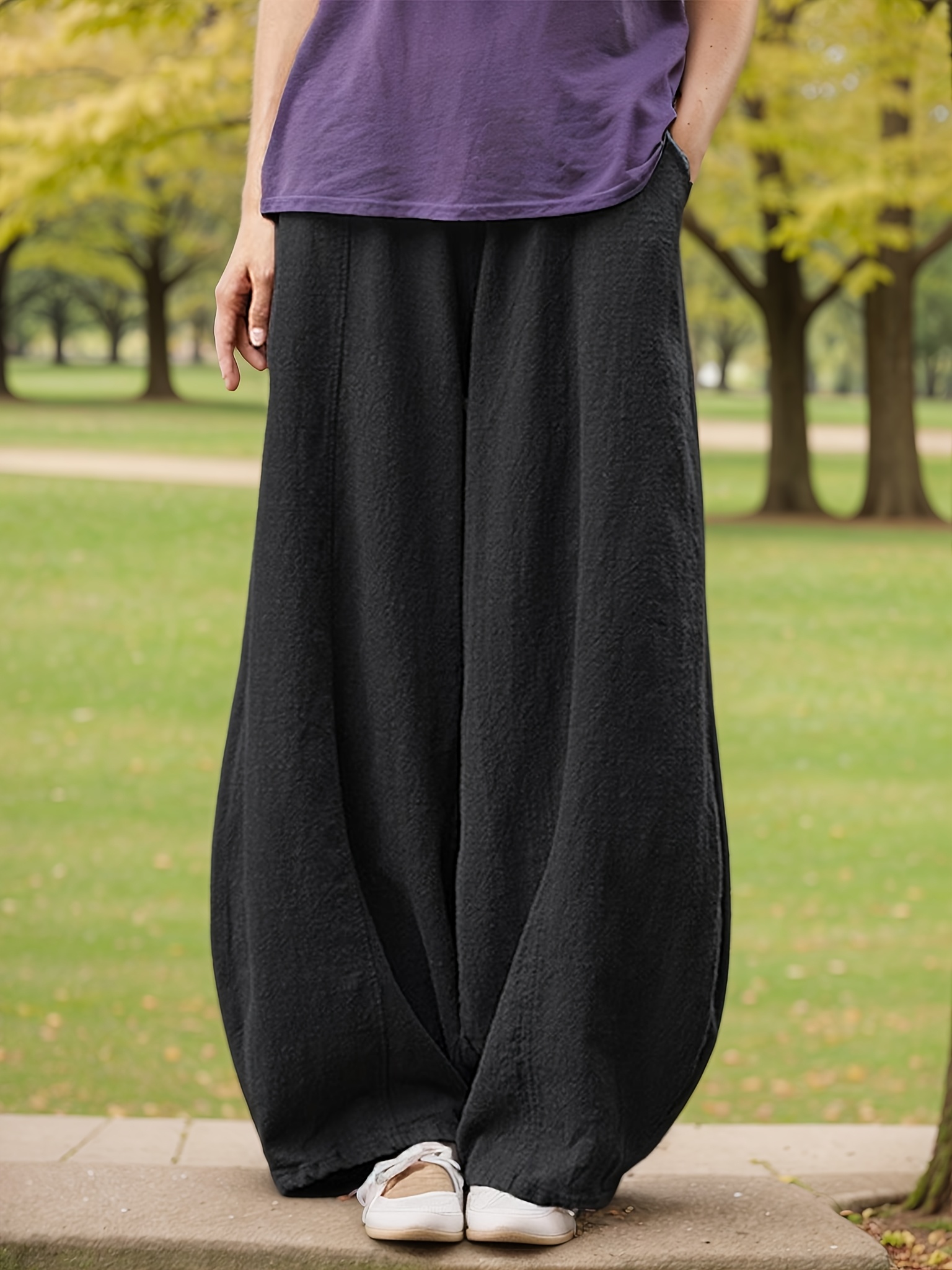 【COLOR iN ID】Lena Balloon Wide Pants 1. 
