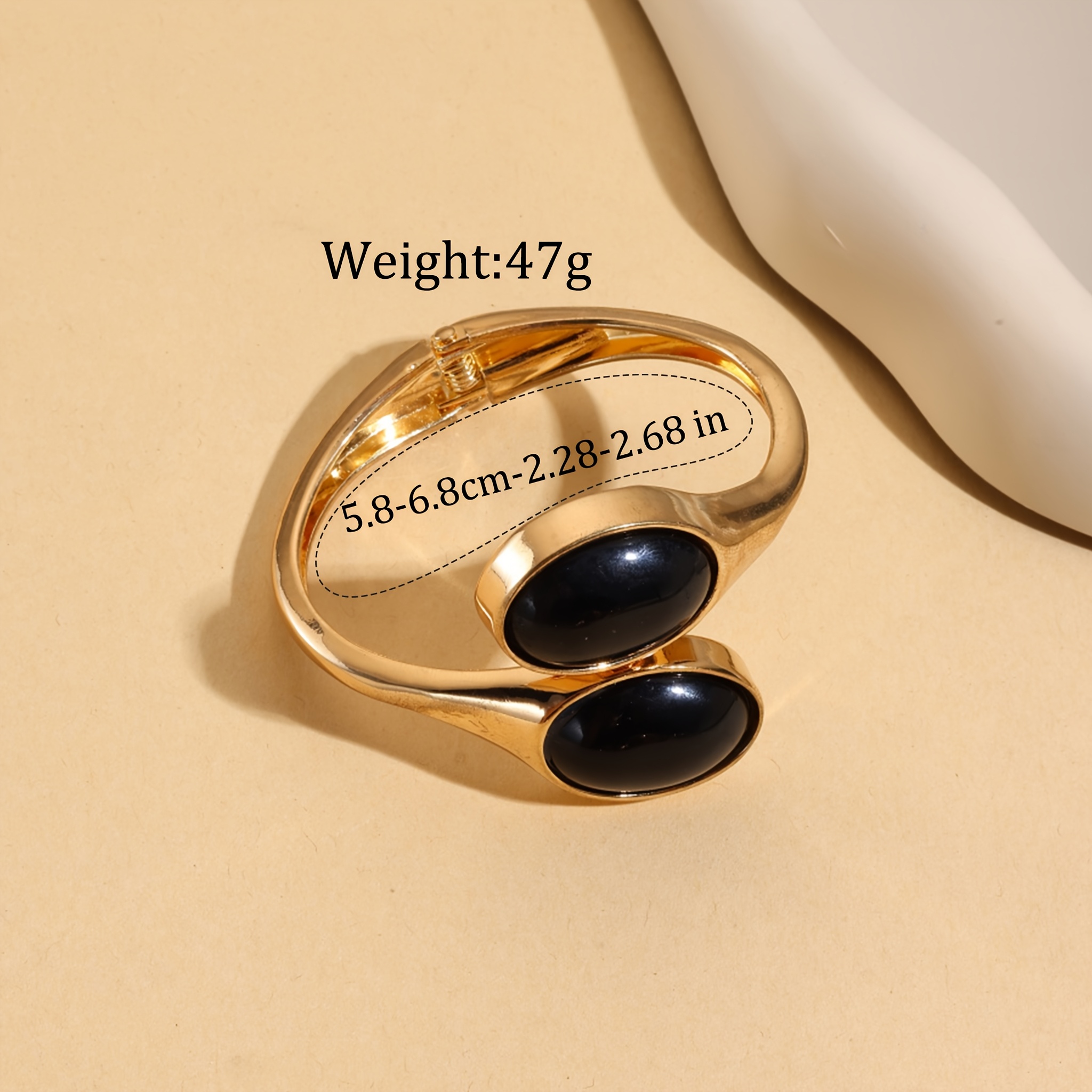 Light Luxury Open Bangle, Minimalist Design Bracelet