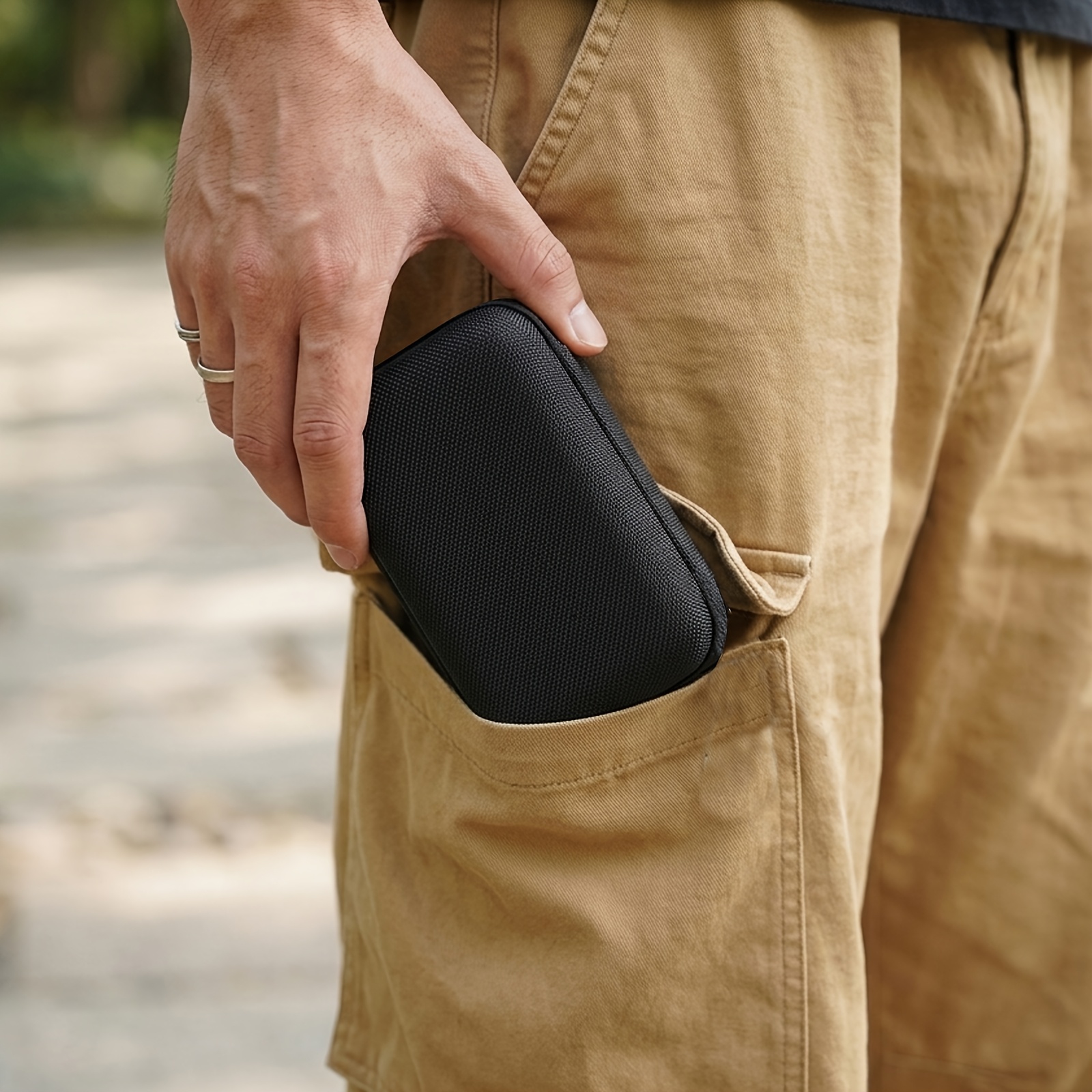SARLAR Electronic Organizer, Portable Storage Bag for Cables