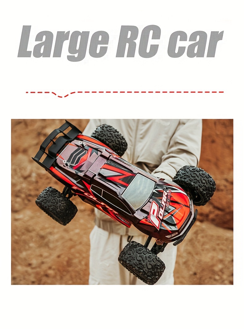 45KM/H High Speed Remote Control Vehicle, 1/8 Large RC Car, Off-road RC Car Sport Utility Vehicle, Independent Shock Absorption, Fall And Crash Resistance, Vehicle Toys Gift for Beginners