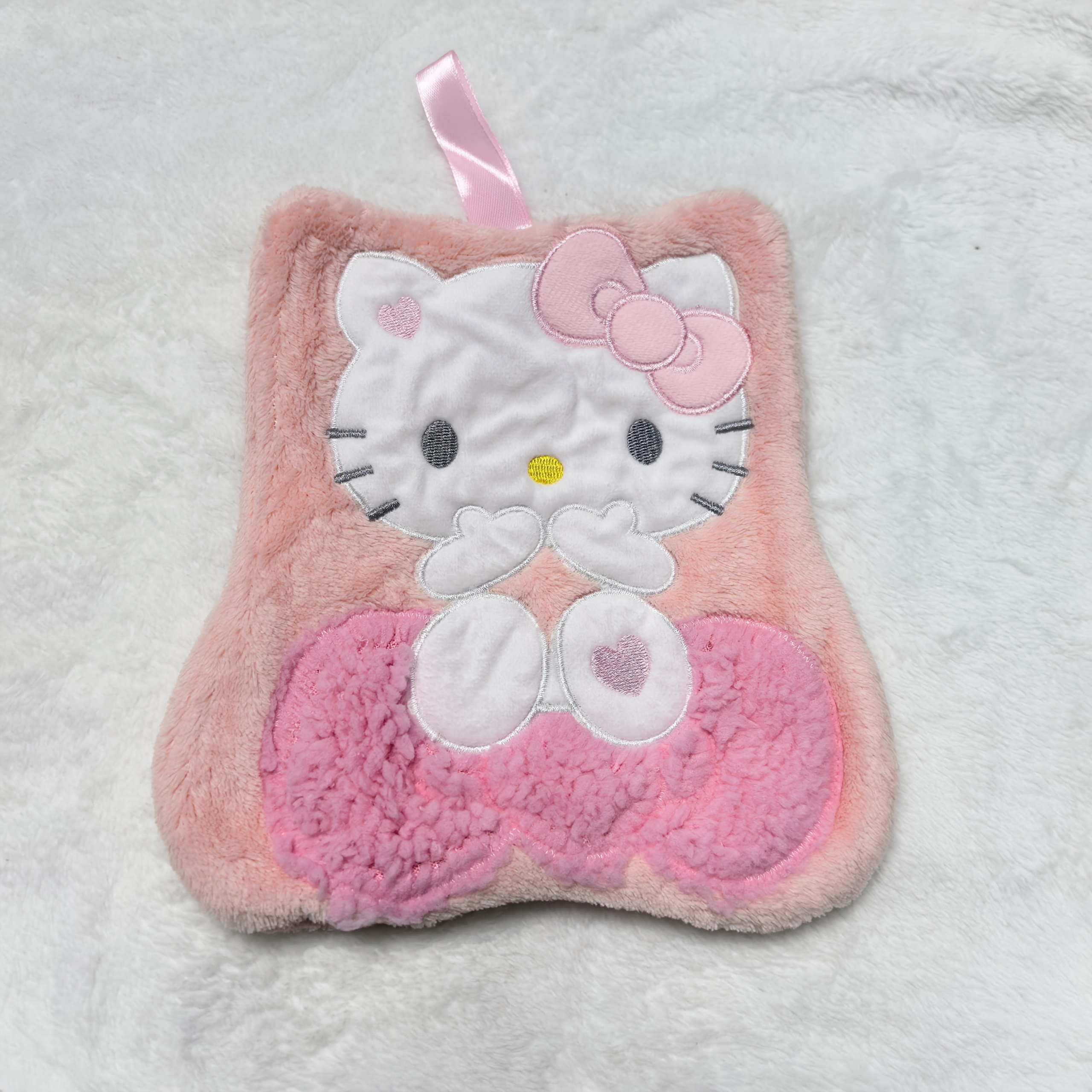 Quick-drying Hand Towels Featuring Characters Like Hello Kitty, Kuromi, And Cinnamoroll - Coral Fleece Towels Perfect For Bathroom Decoration