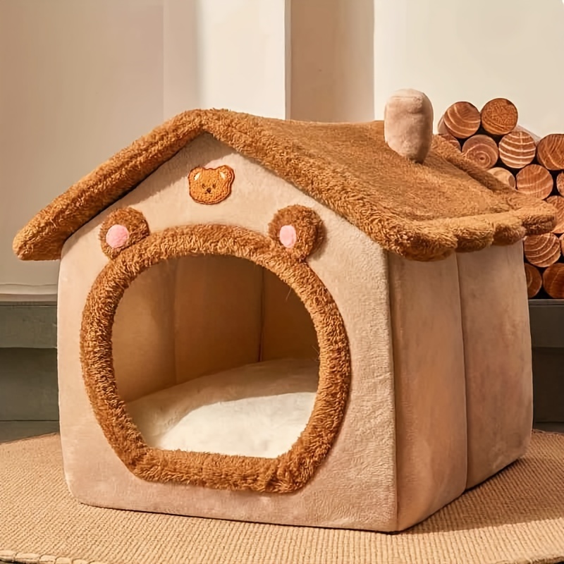 

Cat And Dog House Nest Winter Warm Small And Dog Universal Washable Cat Nest Bed Pet Nest