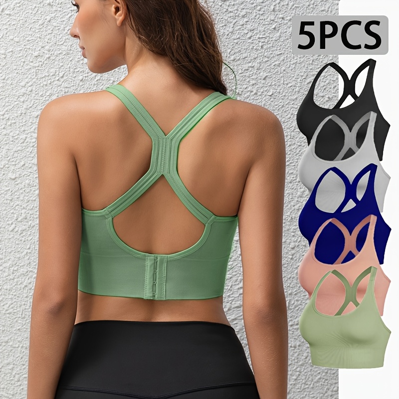 5 piece set of compression sports bra sold by 100 Spartans