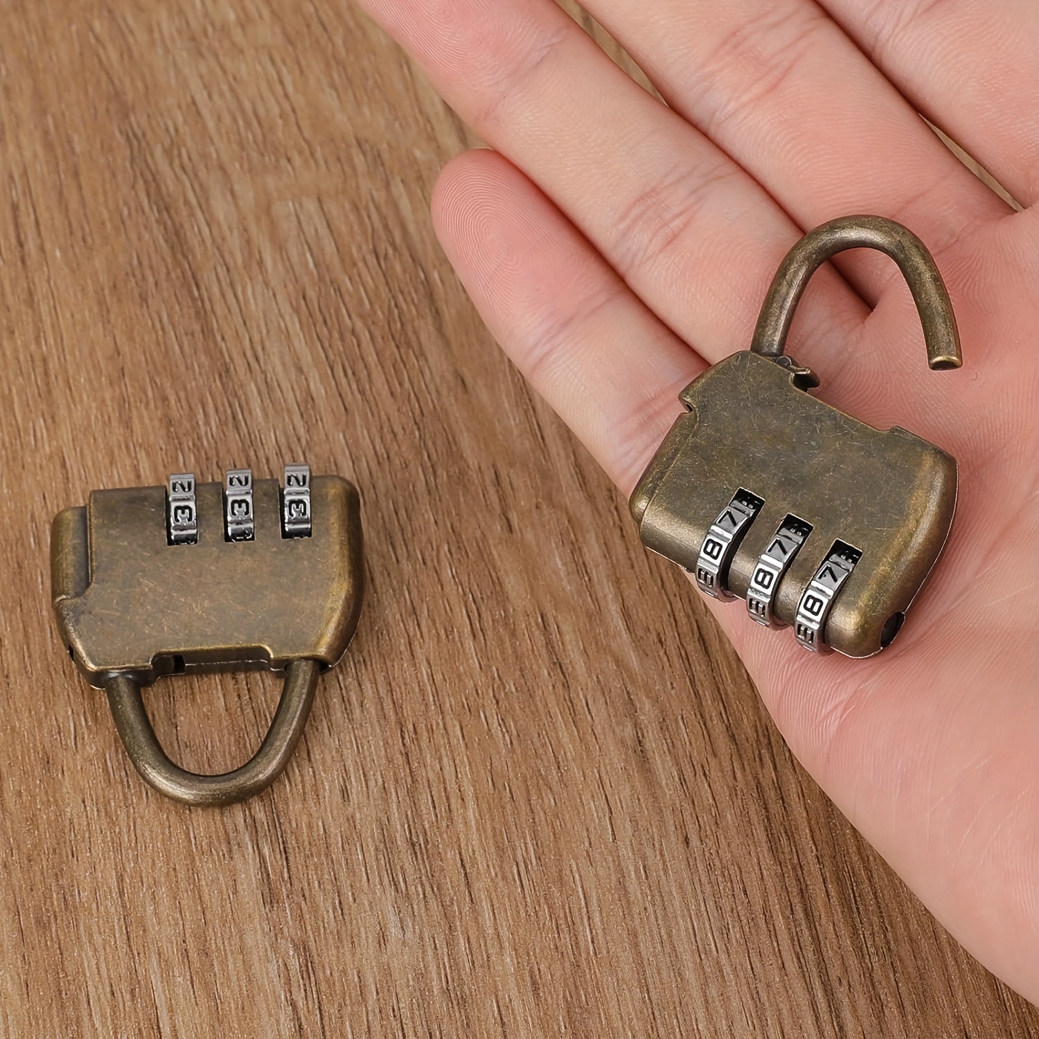 pcs combination padlocks antique Temu Iceland