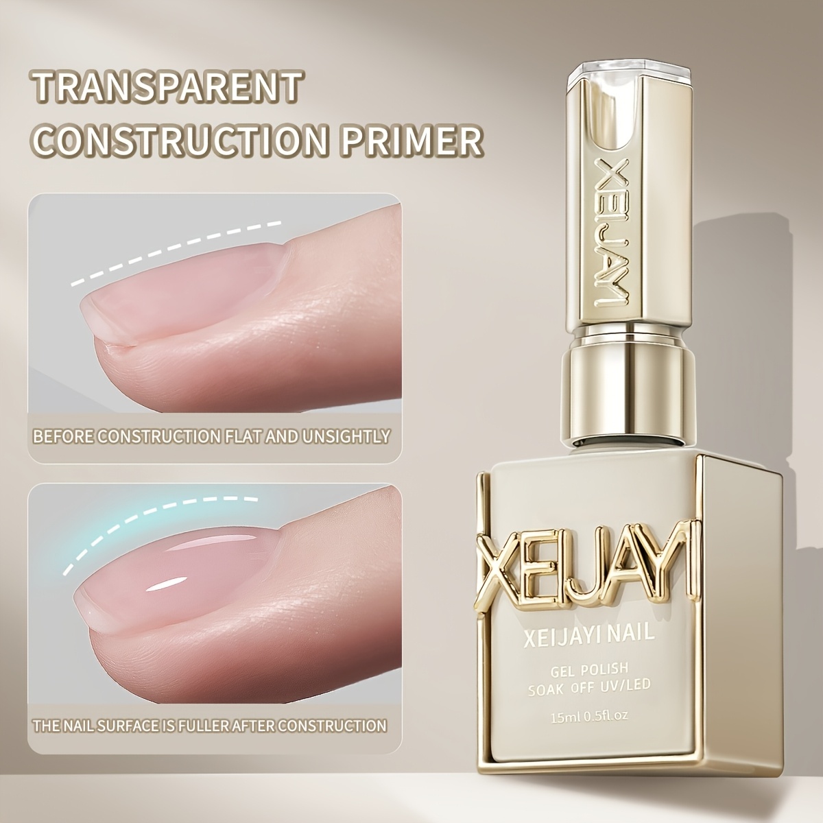 Image of Xeijayi Bottled Extension Construction Leveling Reinforcement Four-in-one Model Sealing Layer Functional To Nail Salons