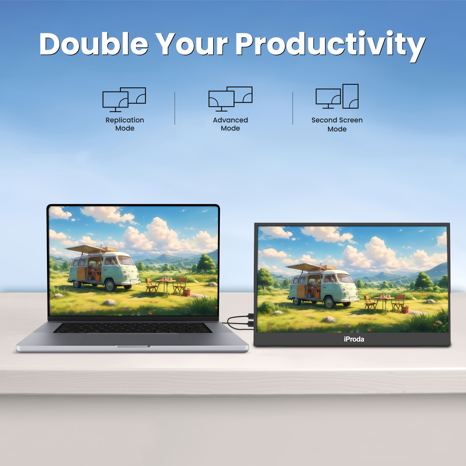 portable monitor 1920*1080p fhd monitor laptops second Temu Canada