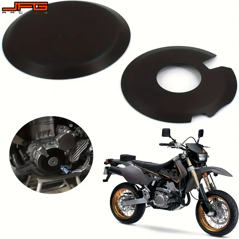 AnXin Engine Ignition Clutch Case Savers Guards Kit Protector Set Cover Aluminum Alloy For DRZ400 DRZ400S DRZ400E DRZ400SM KLX400 Silver In | Whizz Engine Guards - Foto 6