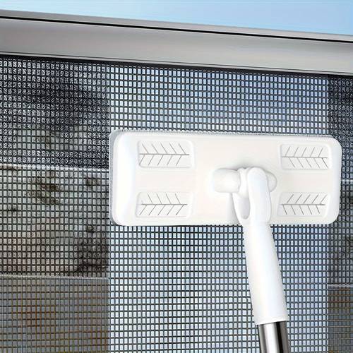 1 purpose screen cleaning brush durable plastic wet dry use dust removal tool for window and door screens commercial cleaning supplies non electric for home and business cleaning tasks