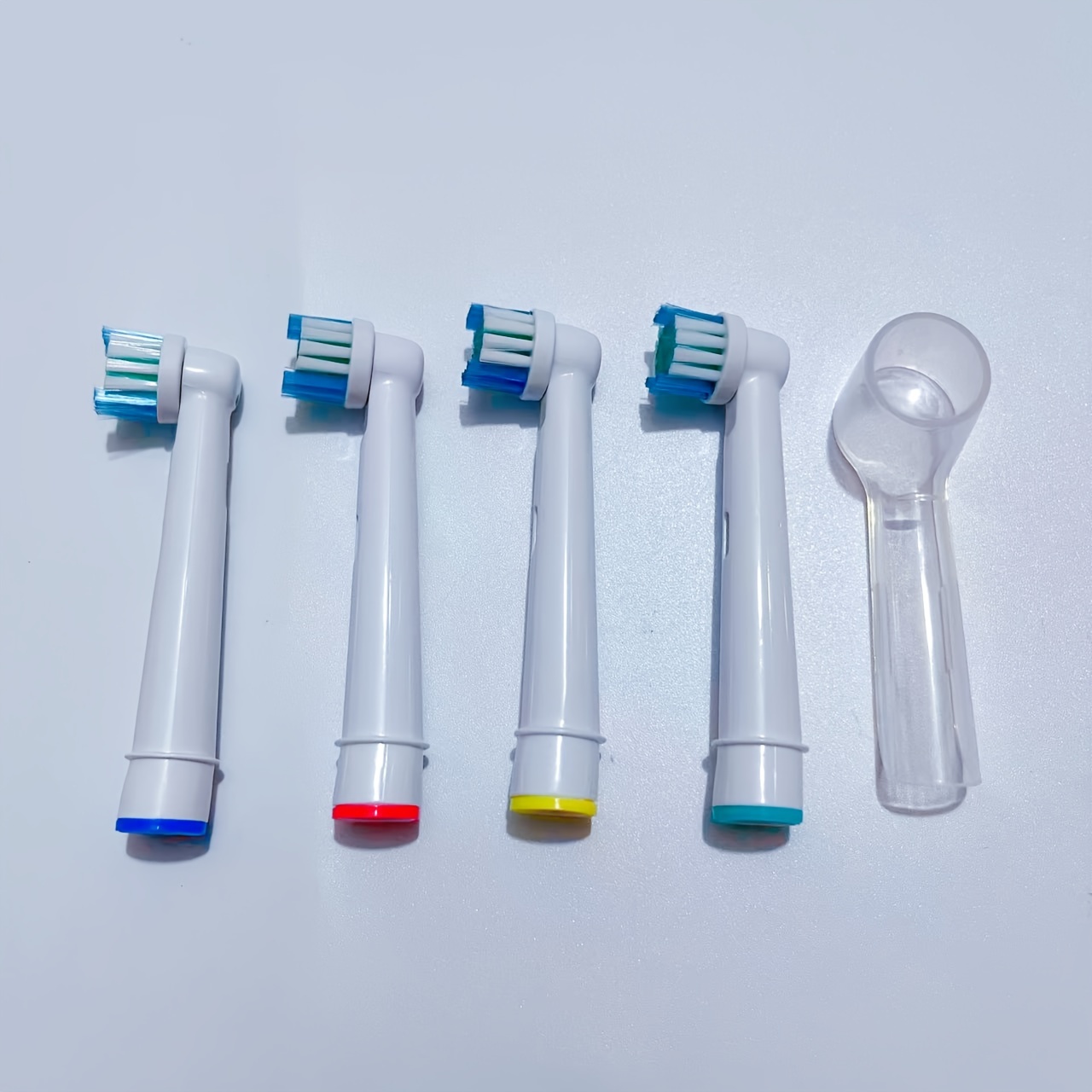 Image of Replacement Toothbrush Heads Compatible With, Electric Teethbrush Heads Brush Heads Suitable For Replacement Heads 500/1000/1500/3000/3757/5000/7000/7500/8000 (heads And Covers)