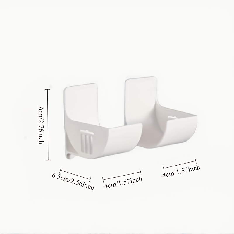 TEMU Porta Sacchetti per Immondizia da Muro - Scatola di Plastica Resistente, per Cucina, Bagno e Ufficio - Design Salvaspazio, Facile, Organizzatore