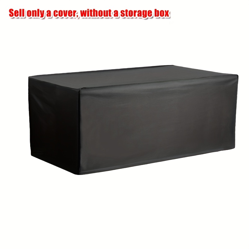 Image of Outdoor Deck Box Cover, Furniture Storage Cover, Garden Storage Box Cover; Cover