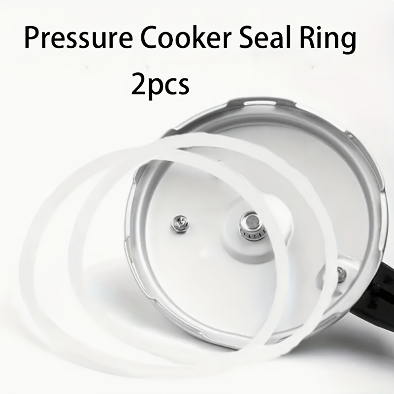 

2-pack Silicone Pressure Cooker Seal Ring, 24cm Gasket, Kitchen Cooking Accessory, No Battery Required