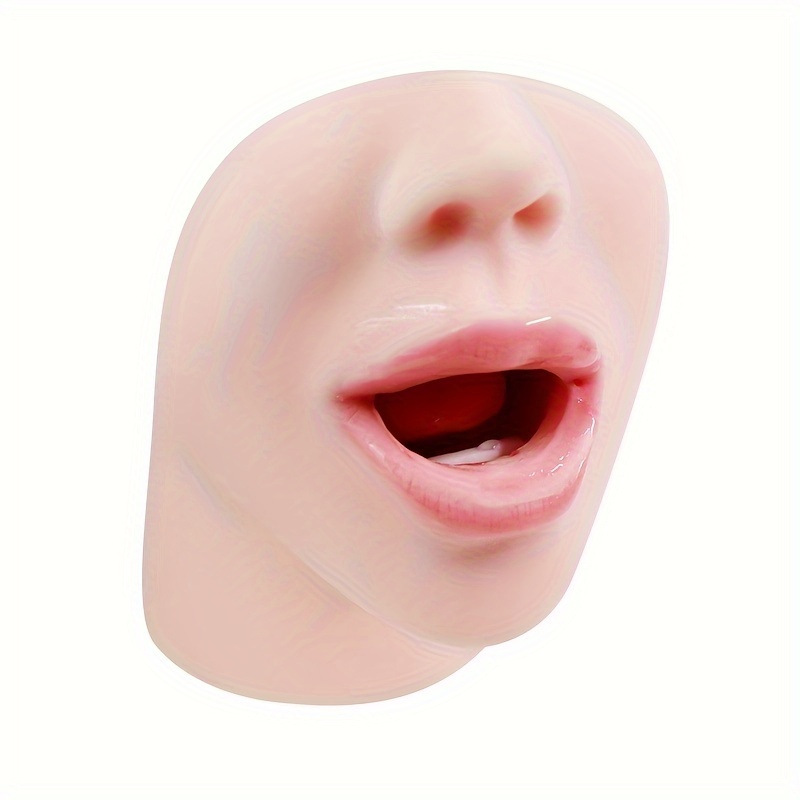 male artificial mouth soft teeth - Temu