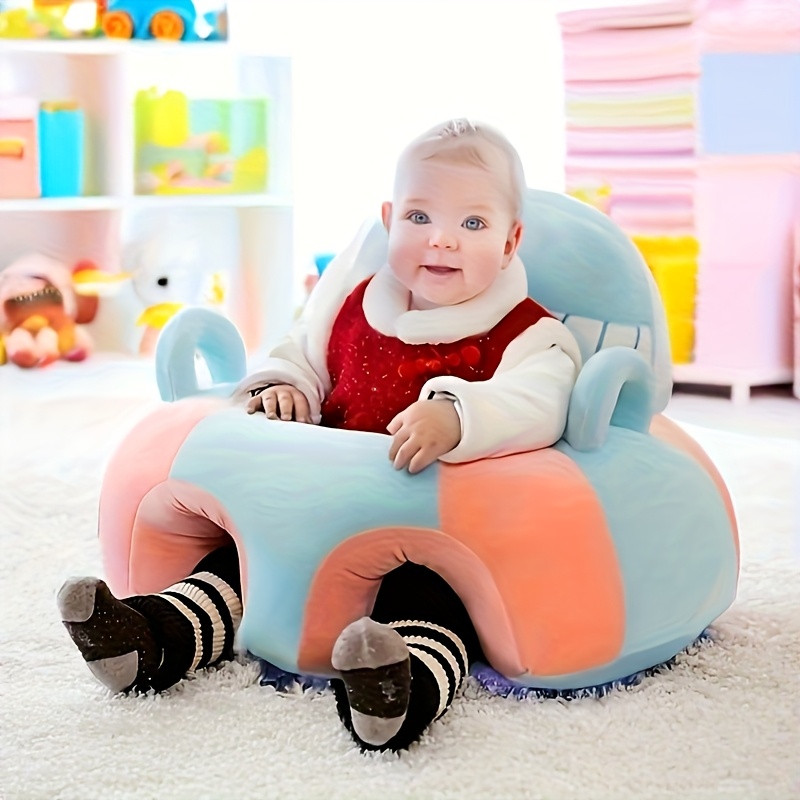 an animal shaped baby learning to sit cushion baby cartoon sofa cushion backrest chair sofa suitable for 3 12 months old babies to learn to sit perfect christmas and other holiday gifts 0