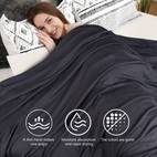 1pc cooling blanket 100 bamboo fiber lightweight breathable throw anti tear geometric pattern machine washable multi purpose blanket for bed contemporary design