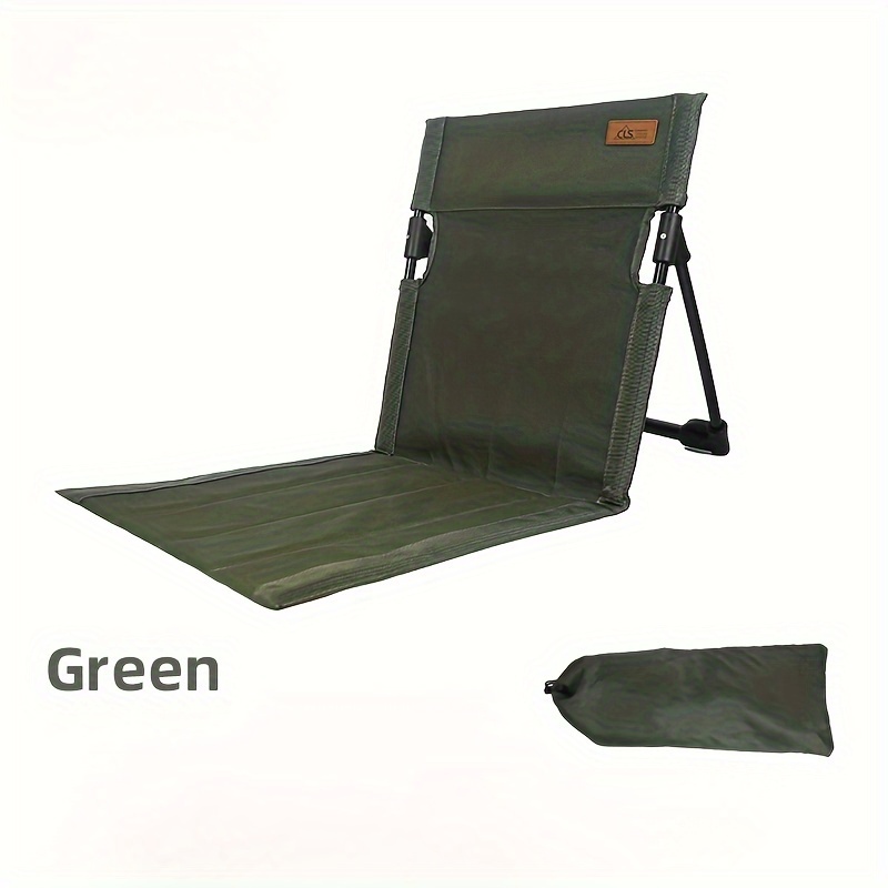 

Foldable Beach Chair, Portable Outdoor Camping Back Cushion Chair, Folding Beach Chair, Beach Recliner, Tent Lounge Chair, Balcony Park Lawn Picnic Chair