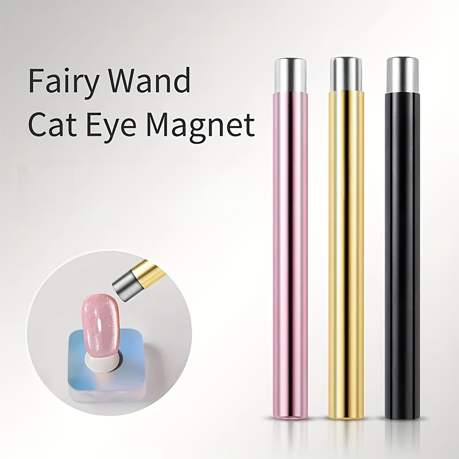 Cylindrical Handle Cat Eye Nail Art Tool