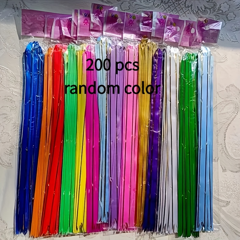 TEMU 200 Stück bunte kleine Schleifen, Mini-Satinband-Schleifen zum Geschenkeverpacken, Briefumschlag, Boxen, Weihnachten, Ostern, Geburtstag,