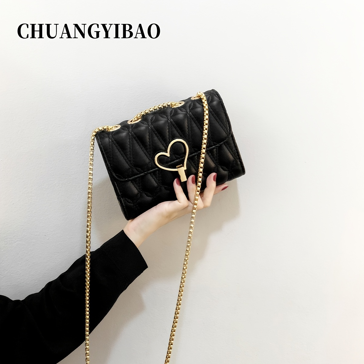 

Quilted Crossbody Bag For Women - -, , Shoulder Purse In //