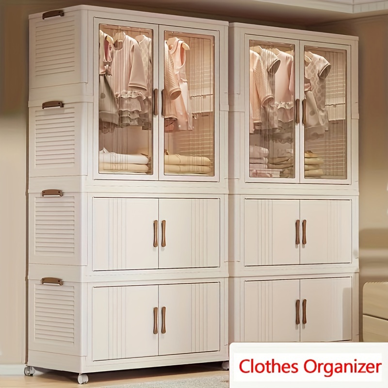 3 Tier Storage Organizer store Cloth Wadrobe