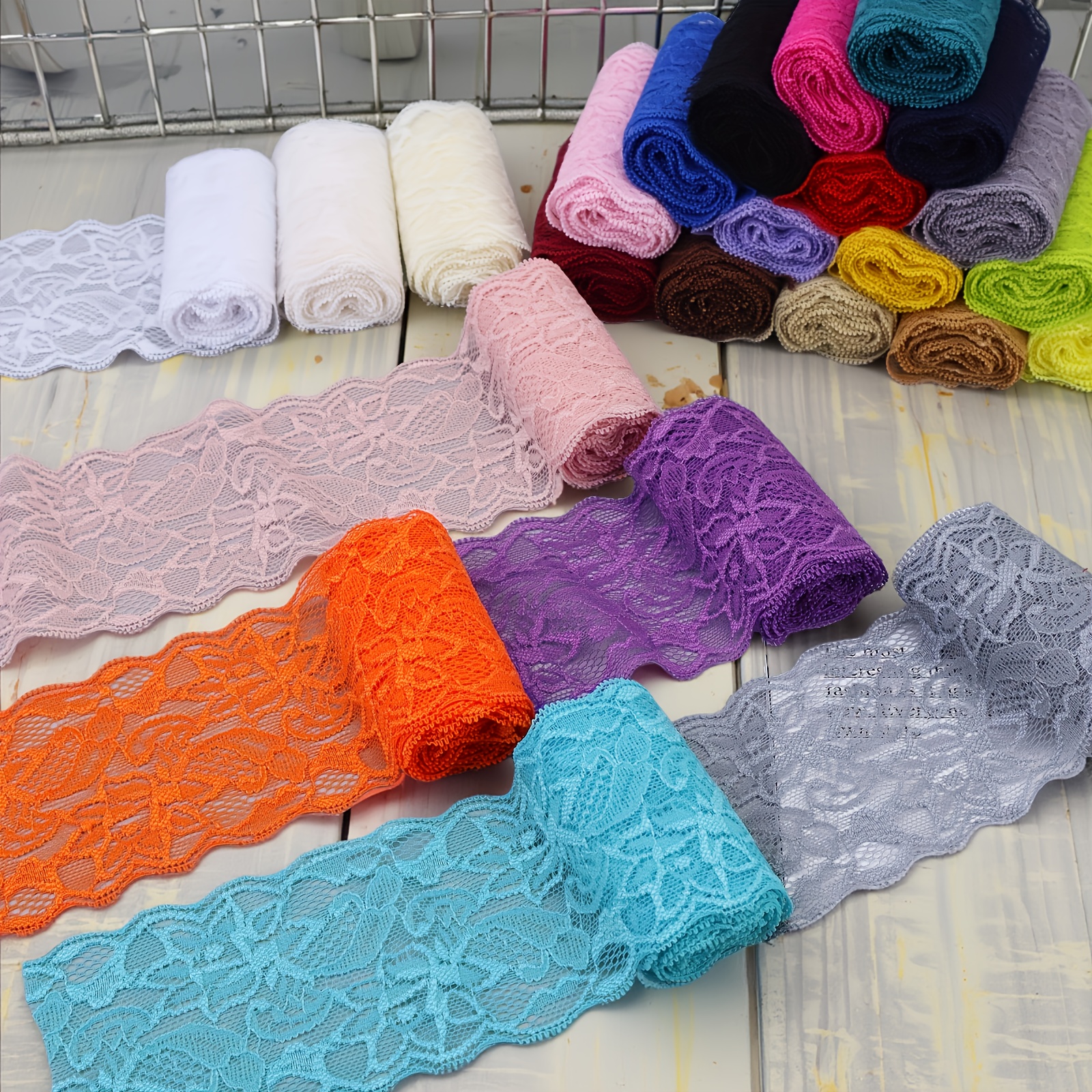 lace fabric sold on Temu Canada