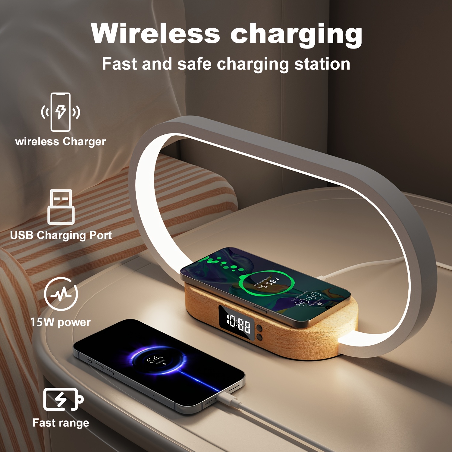 wireless charger atmosphere lamp United Arab