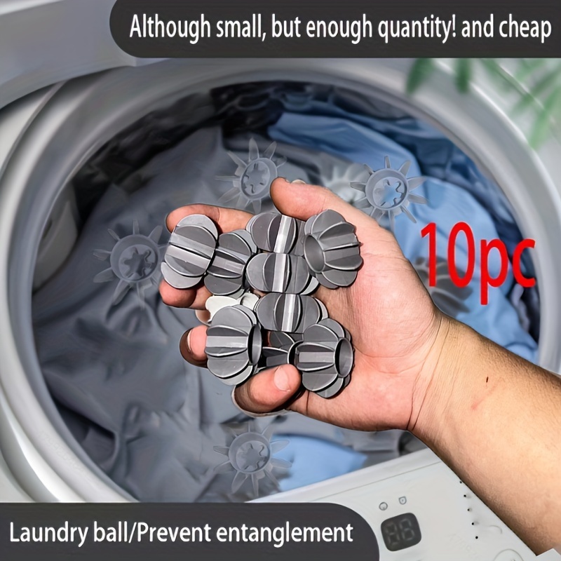 

10pcs , Prevent Clothes From Wrapping When Washing In The Washing Machine, More Effective Laundry Cleaning