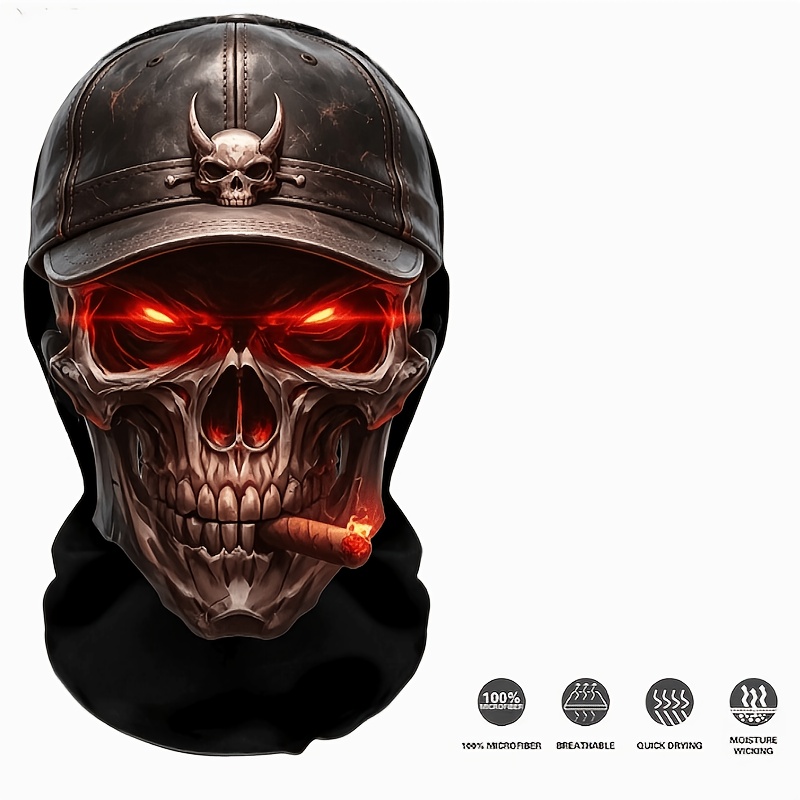 Cool Skull Costume Headpieces for Halloween