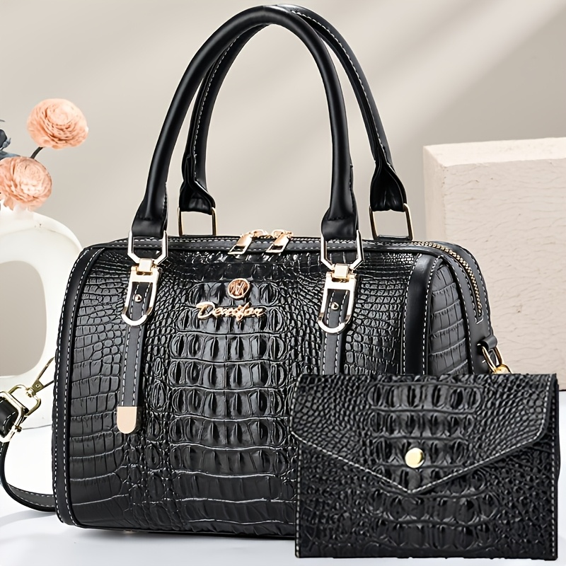 grey purses sold on Temu United States