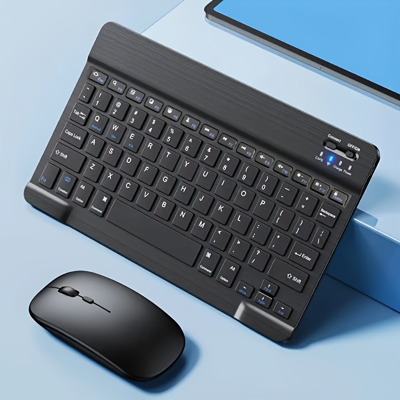Tablet Tastatur Mit Maus Cuifati Bluetooth Tastatur & Maus Set – Ultraflach Für PC & Tablet Kabellose Tastatur Tablet