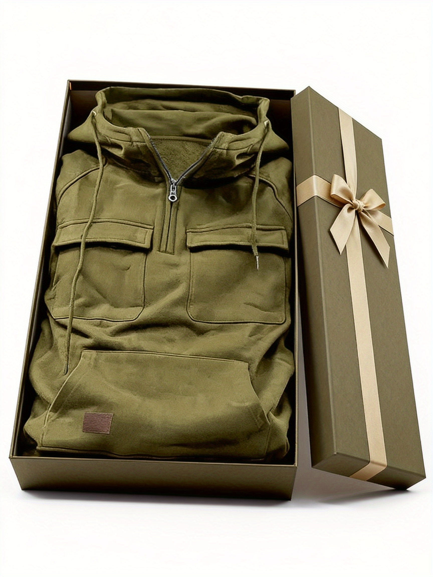 Men's Quarter Zip Hoodie