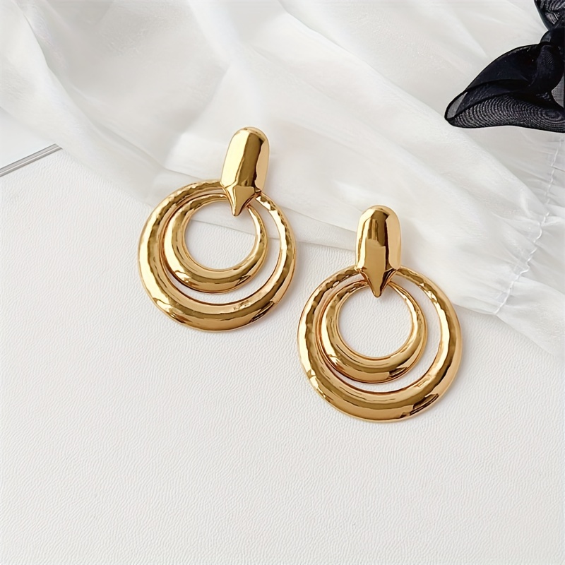 Women's Versatile Stainless Steel Hypoallergenic Earrings