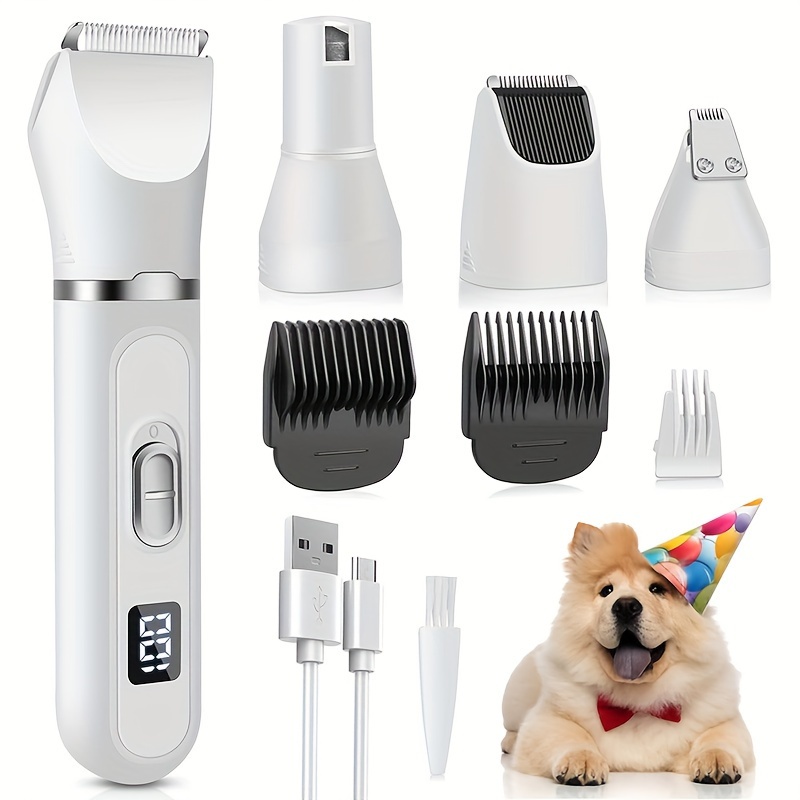 

Dog For Grooming Kit Led Display, Paw Rechargeable For Dog, And , Oil Not Included