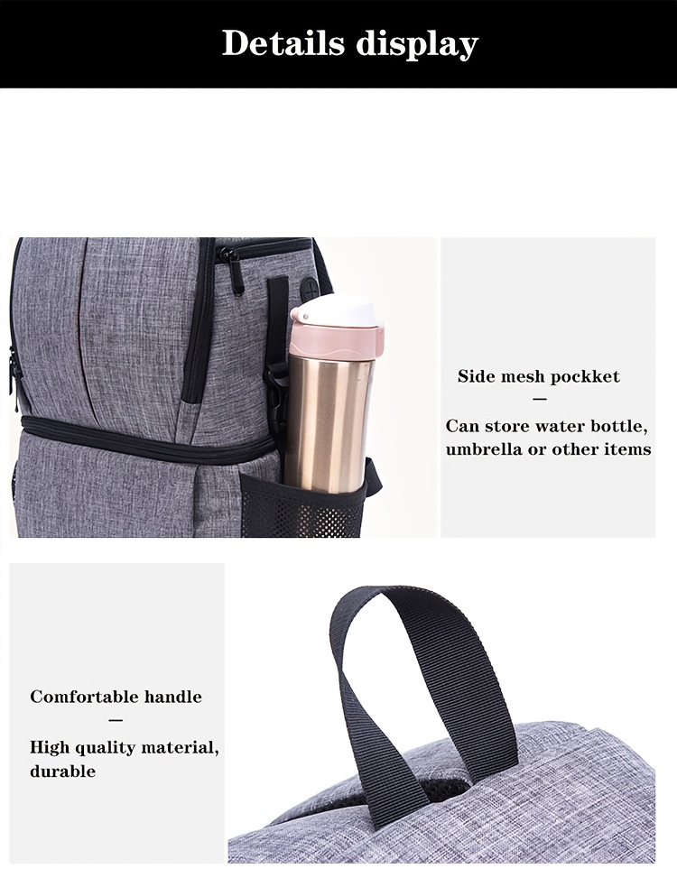 borsa per fotocamera professionale multifunzionale da esterno di   capacità con divisori interni rimovibili, borsa per fotocamera dslr a    , borsa per  ,   da esterno per fotografia Dettagli dell'articolo 11
