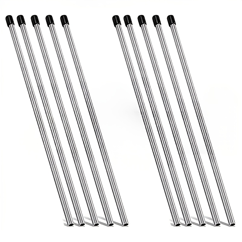 E-shop 10-teiliges Geschirrspülmaschinenregal aus Edelstahl für Sägemehlflaschen, Flaschentrockengestell für Geschirrspüler, Flaschenclip-Halter,