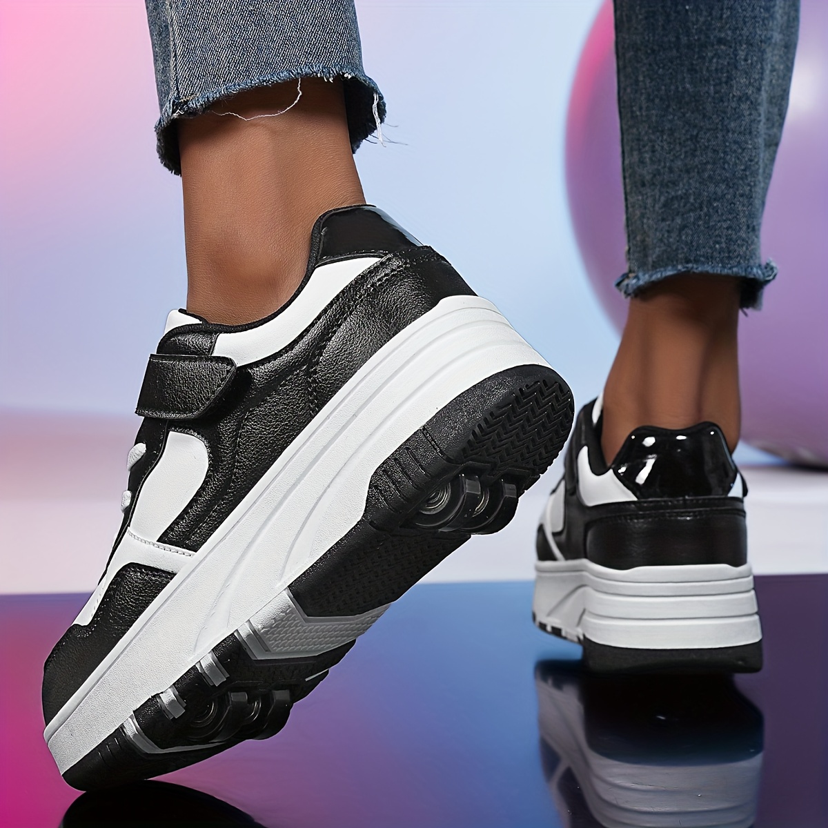 Nieuw trendy 1 paar meisjeskleurenblok