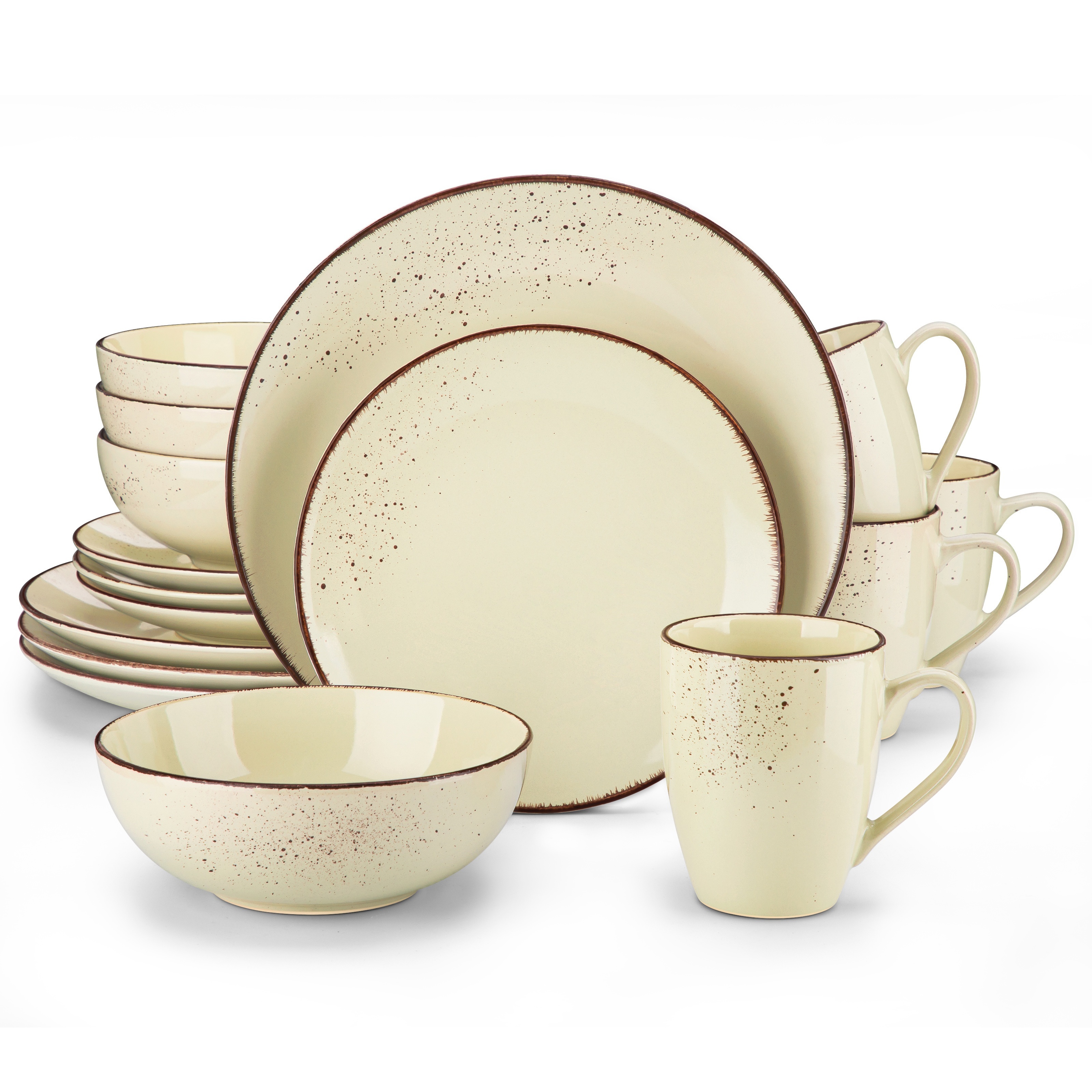 Cream dinner service best sale