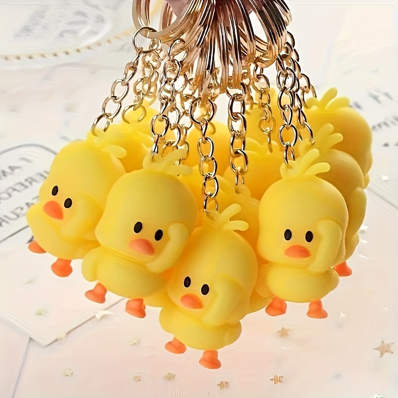 TEMU 20pcs, Lovely Keychain, Backpack Button, Wallet Button And Hanging Keychain - Fun And Cute Party Gifts