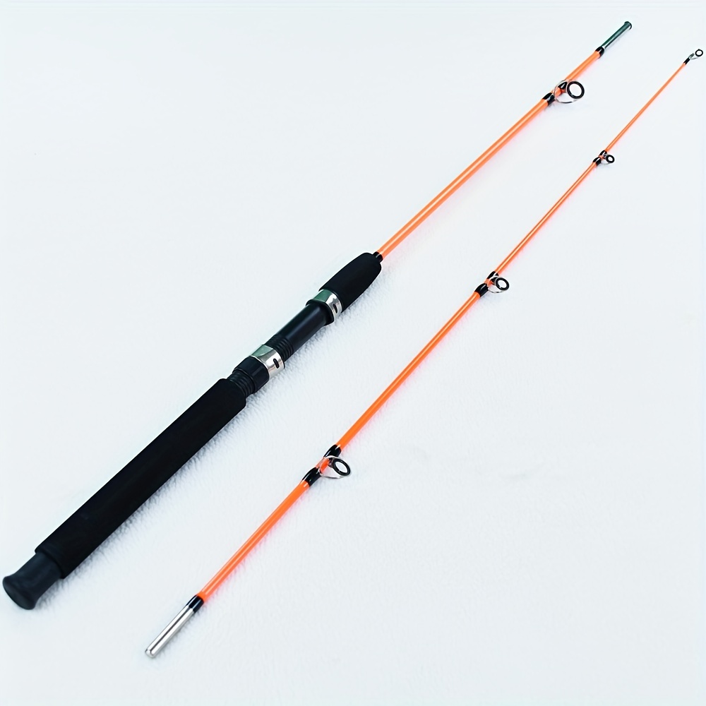 

Extra Strong Fiberglass Fishing Rod, Heavy Duty Trolling & Rod, Solid Glass Steel Ultra-hard Ice Fishing Rod, Adjustment For Large Fishing, For Adults, In /5.91ft, 2.1m/6.89ft, 2.4m/7.87ft