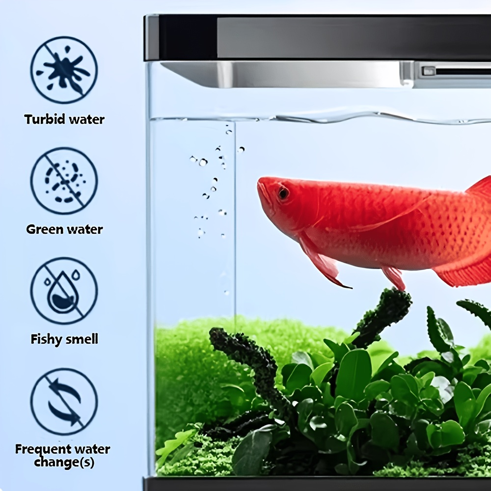 2 Bottles of Aquarium, Small Pond, and Fish Tank Water Filtration Granules | Effectively Filters Green Water, Compact Bottle for Easy Portability, Purifies Water Without Harming Fish, Bottled Aquarium Filtration Granules, Suitable for Aquaculture - Image 6