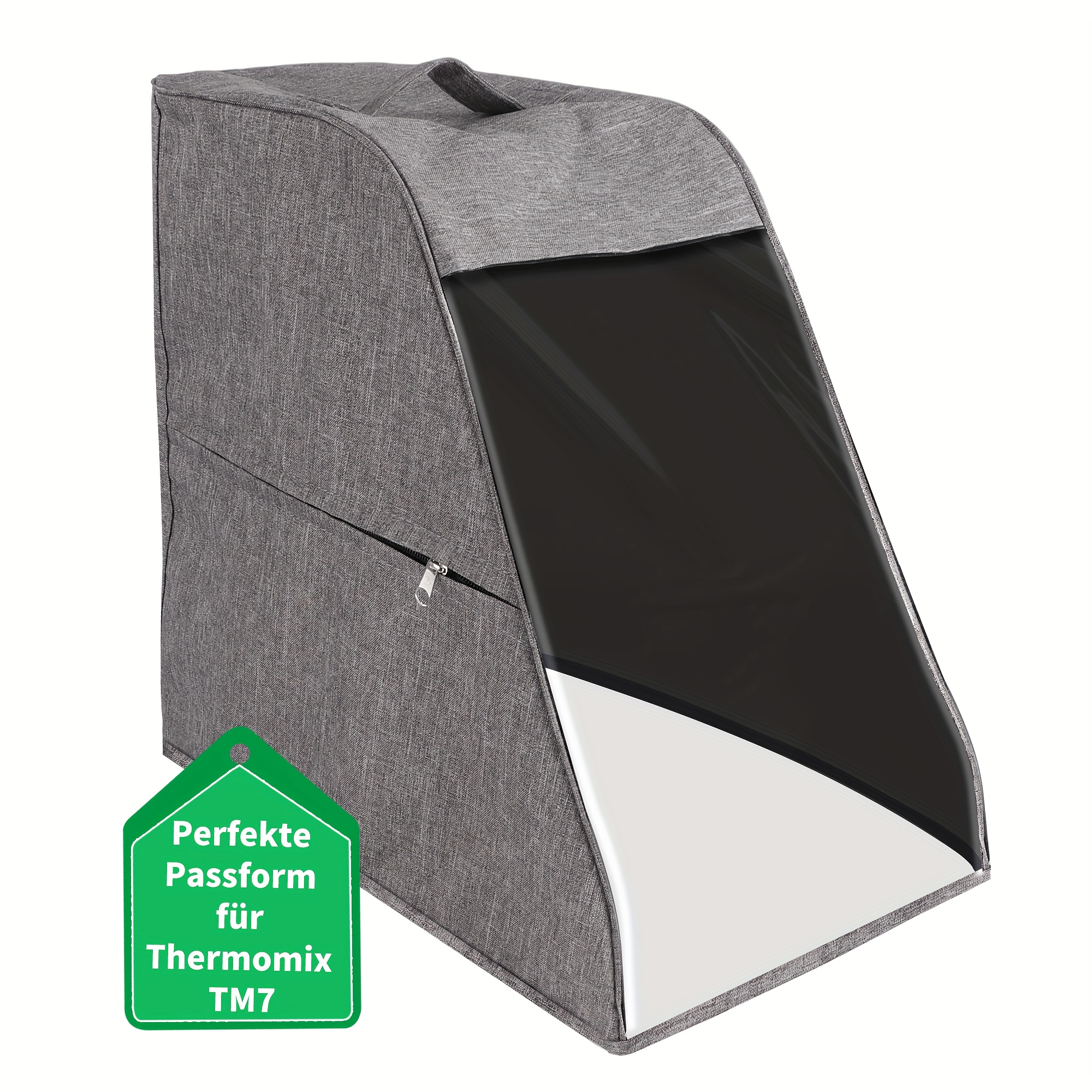 Tm7 Dust Cover With Viewing Window, Made Of Thickened Double-layer Fabric, And Oil-resistant, Suitable For Kitchen Use
