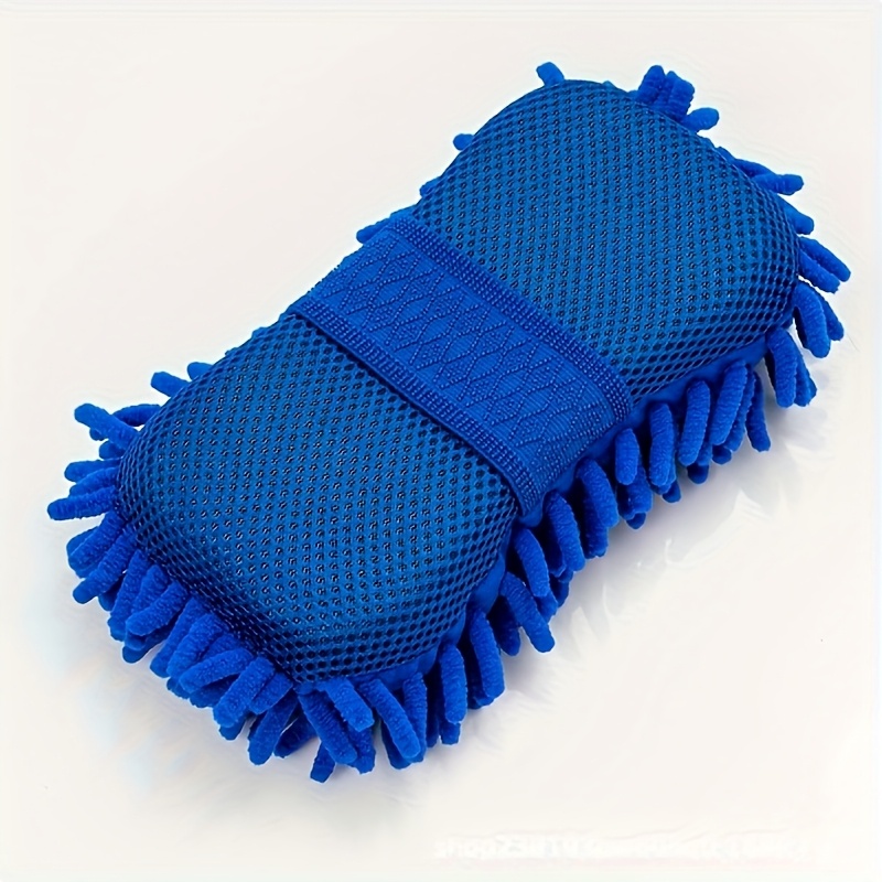 Ultra-absorbent Chenille Microfiber Car Wash Gloves Scratch-free, Super-absorbent Sponge, Suitable For Detailing Car And Kitchen Cleaning