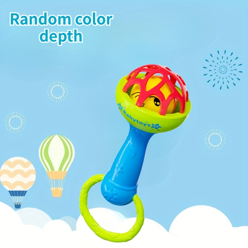 Image of Baby-grade Vibrating Hand For Sensory & Hearing Development - Grip Training, Soothing Tactile Stimulation With Colorful Abs Resin, Ideal Birthday Gift For Infants & Toddlers .random Color
