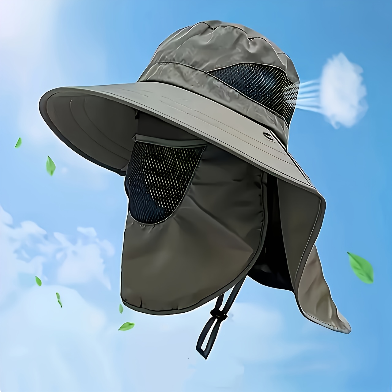 mens and womens outdoor hats quick drying fisherman hats breathable fishing hats hiking beach camping trips summer outdoor fishing hats mens and womens bicycle neck protectors breathable hats