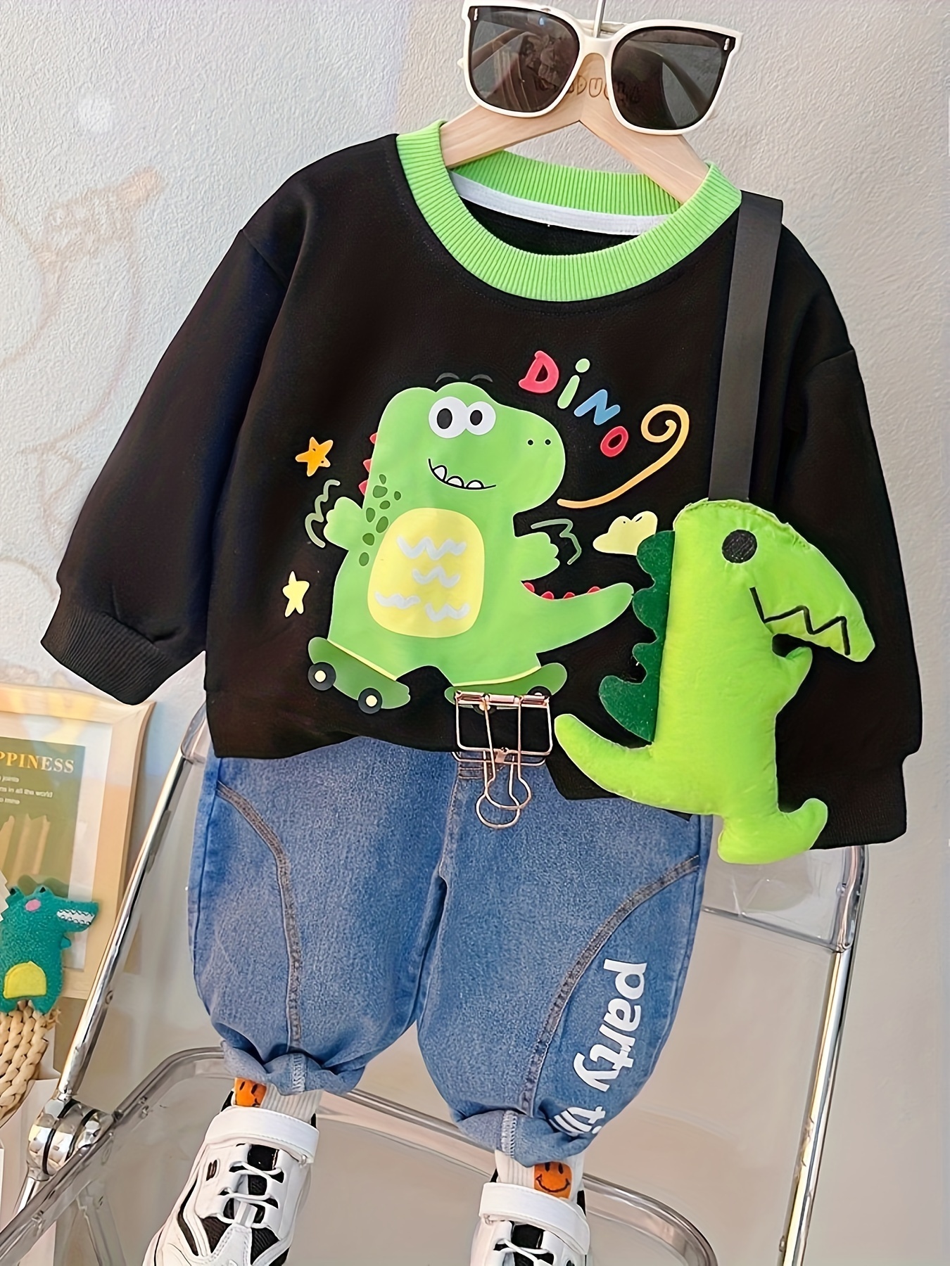 Cute Dinosaur Pattern Set