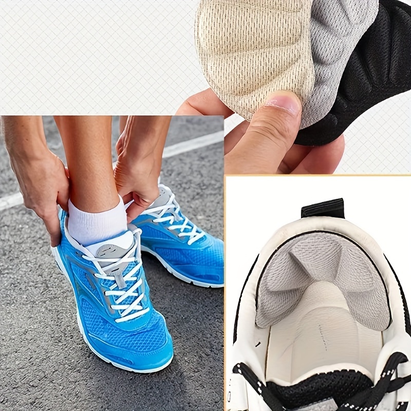 2pcs Comfort Heel Cushion Pads - Anti-Wear, Adhesive Feet Care Protectors for Shoes & Boots