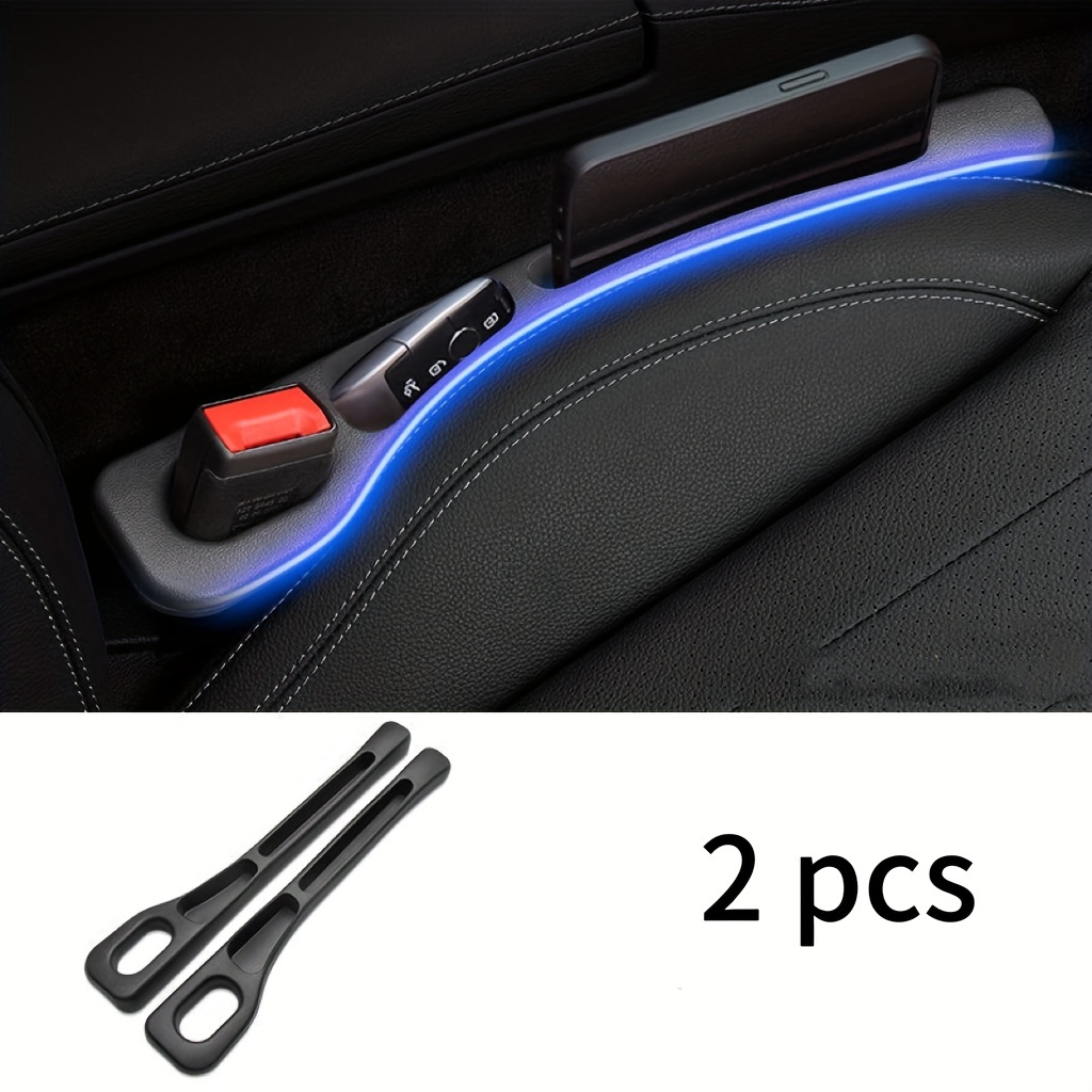 

Pu Leather Car Seat Gap Filler Plug: Multifunctional Seat Gap Filler With Storage And Anti-fall Features