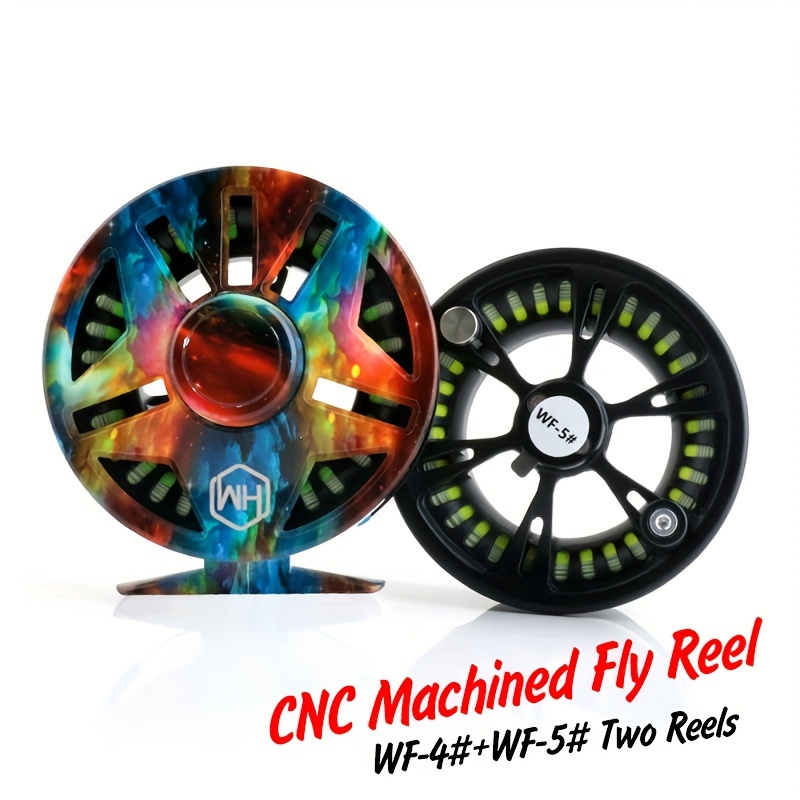 * Fly Fishing Reel 6/7 Saltwater Sea Carp Hand-* * Fly Reel Spare Spool  Fishing Reel with Line Fishing Tackle