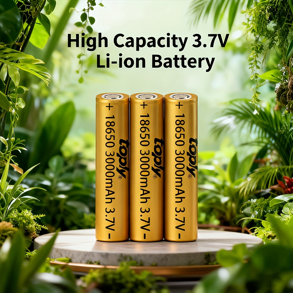 elfbar nachfüll pod läuft aus Rechargeable Batteries - Andowl KLW 18650 3000mah 3.7v Lithium Batteries main image 0